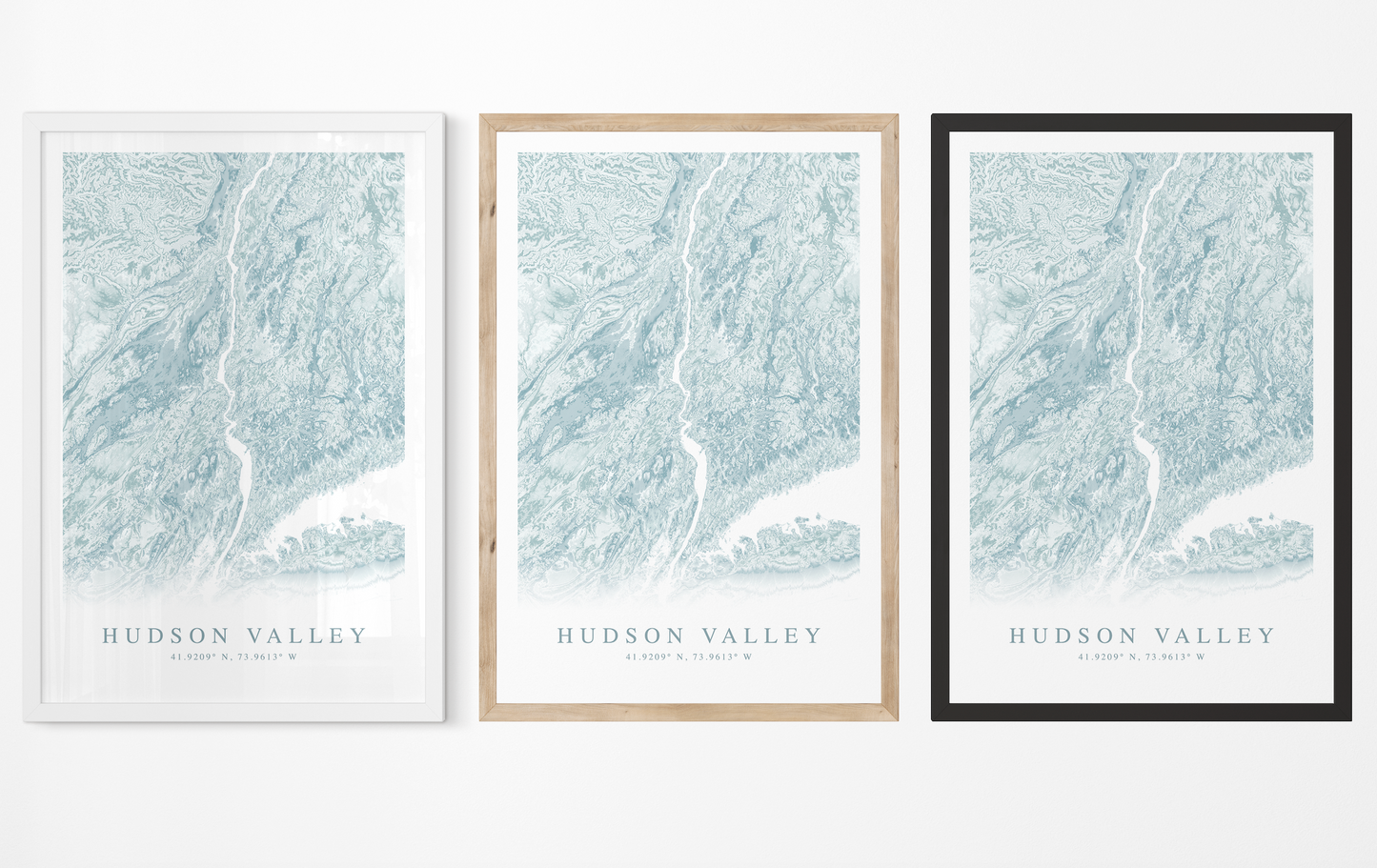 Hudson Valley Map Print