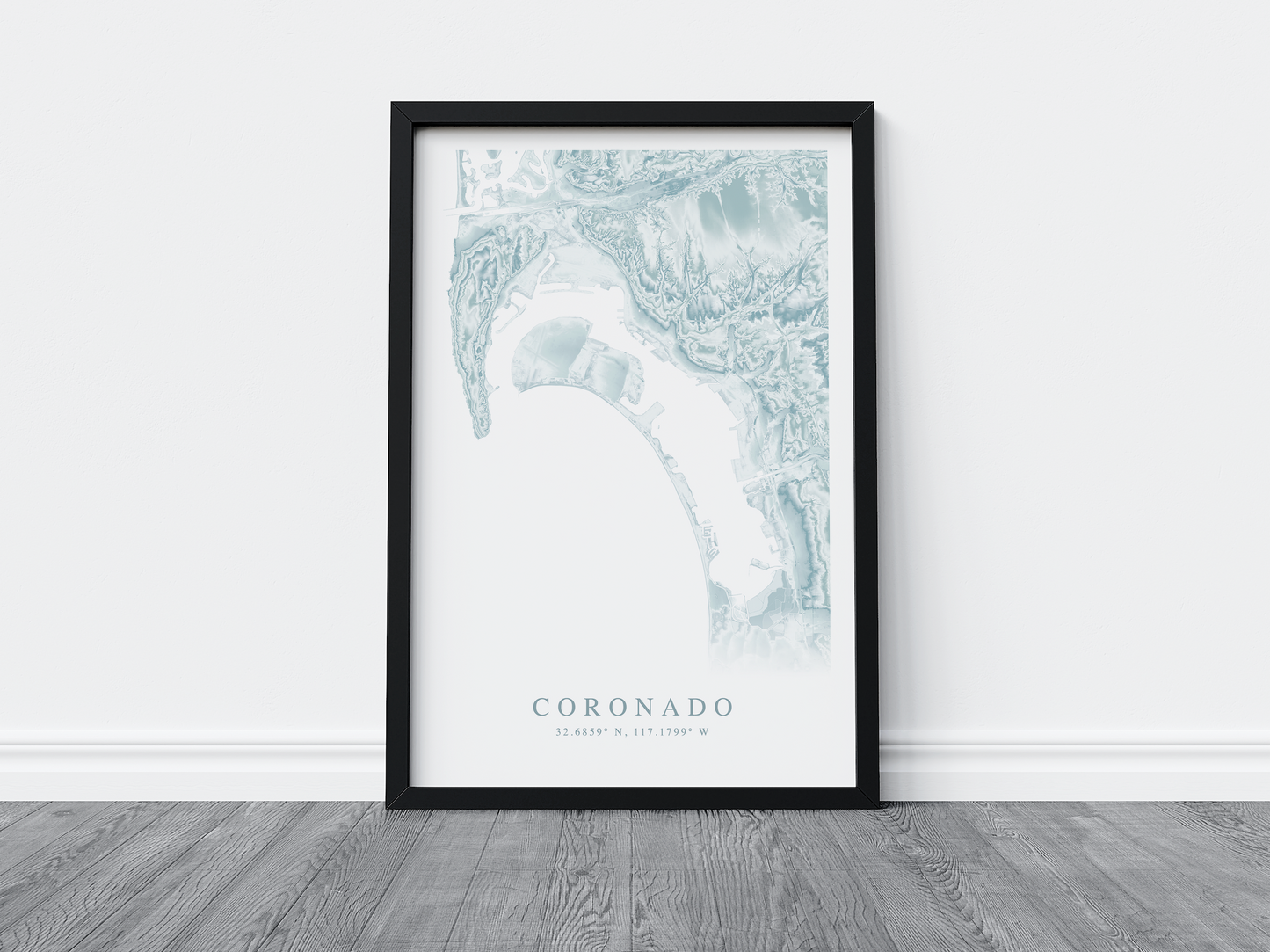 Coronado Map Print