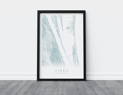 Viera FL Map Print