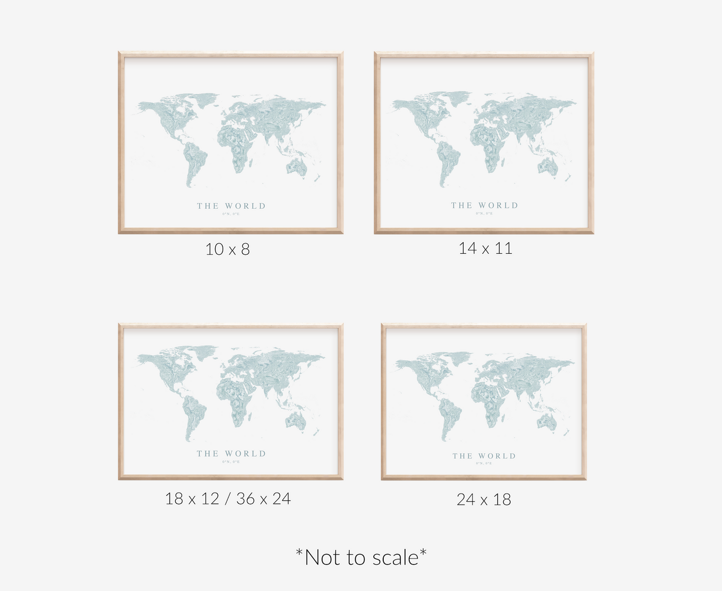 World Map Print