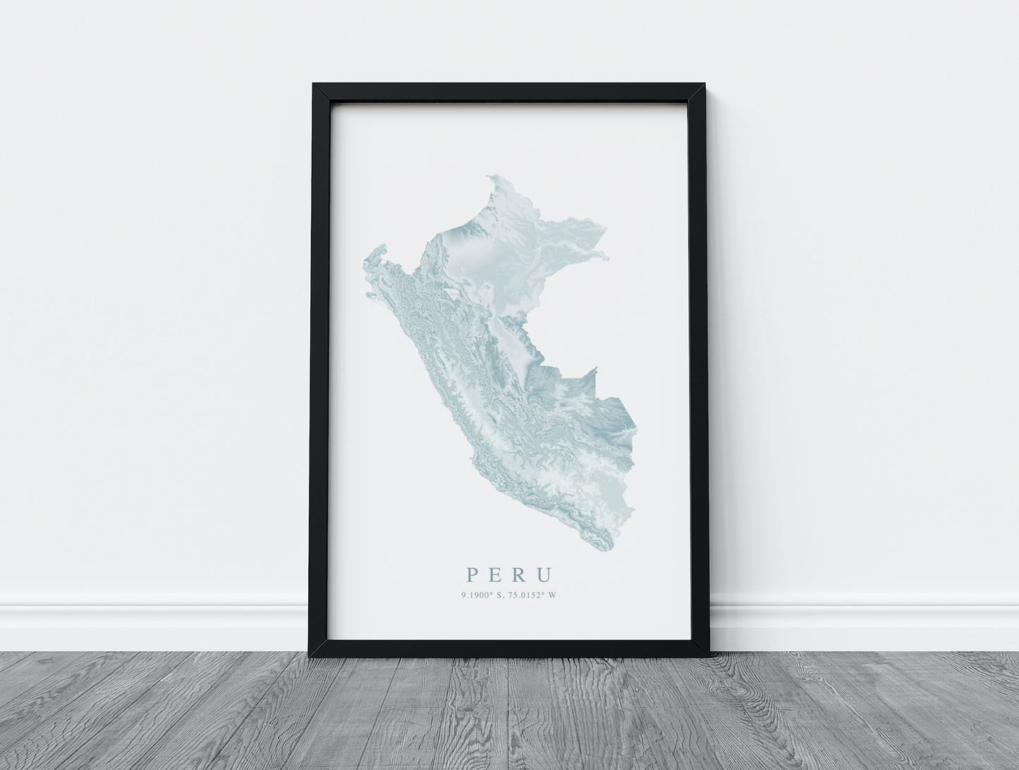 Peru Map Print