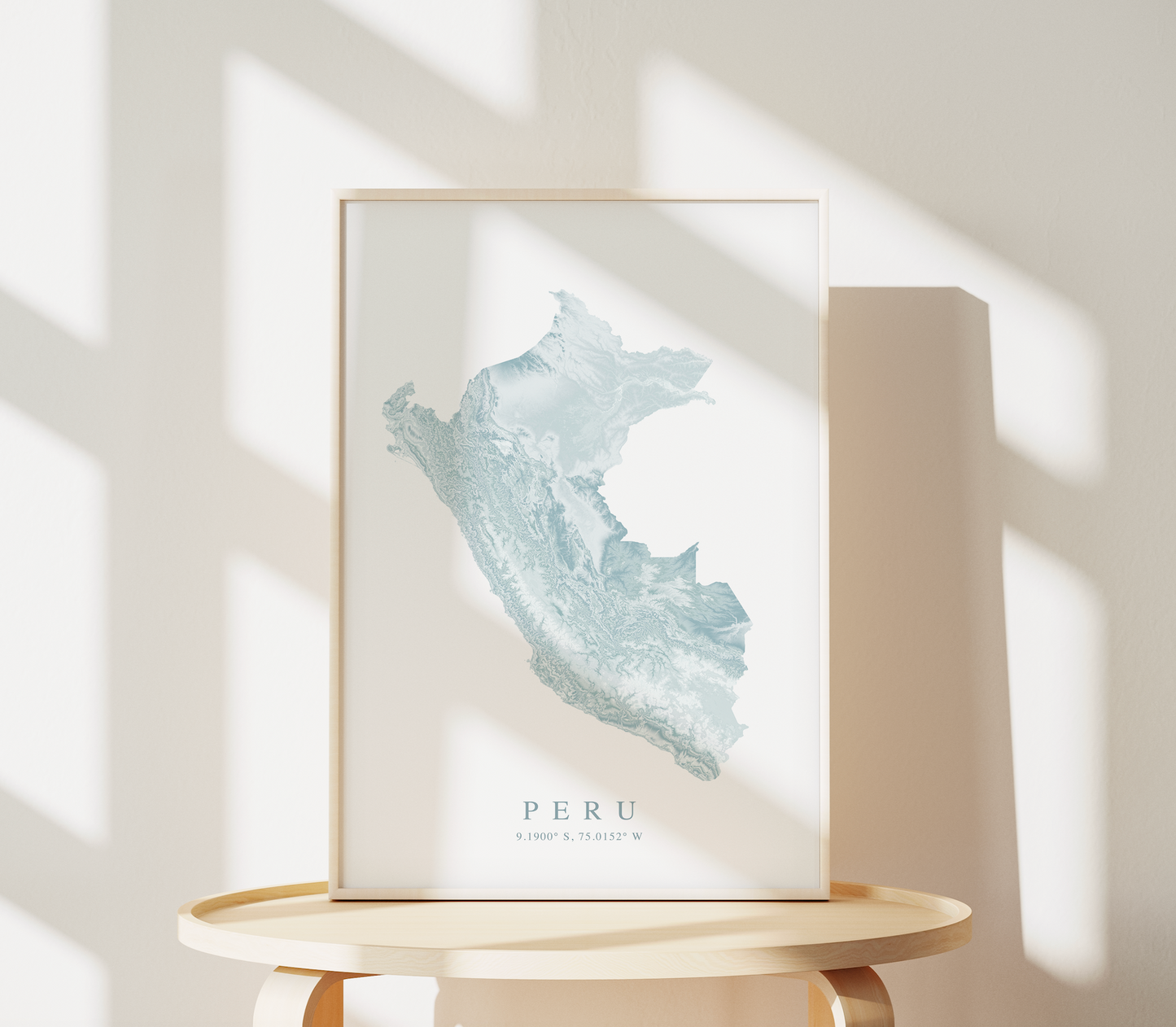 Peru Map Print