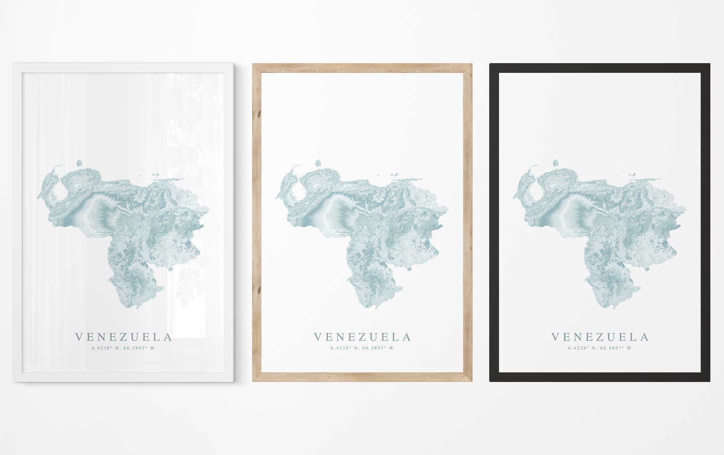 Venezuela Map Print