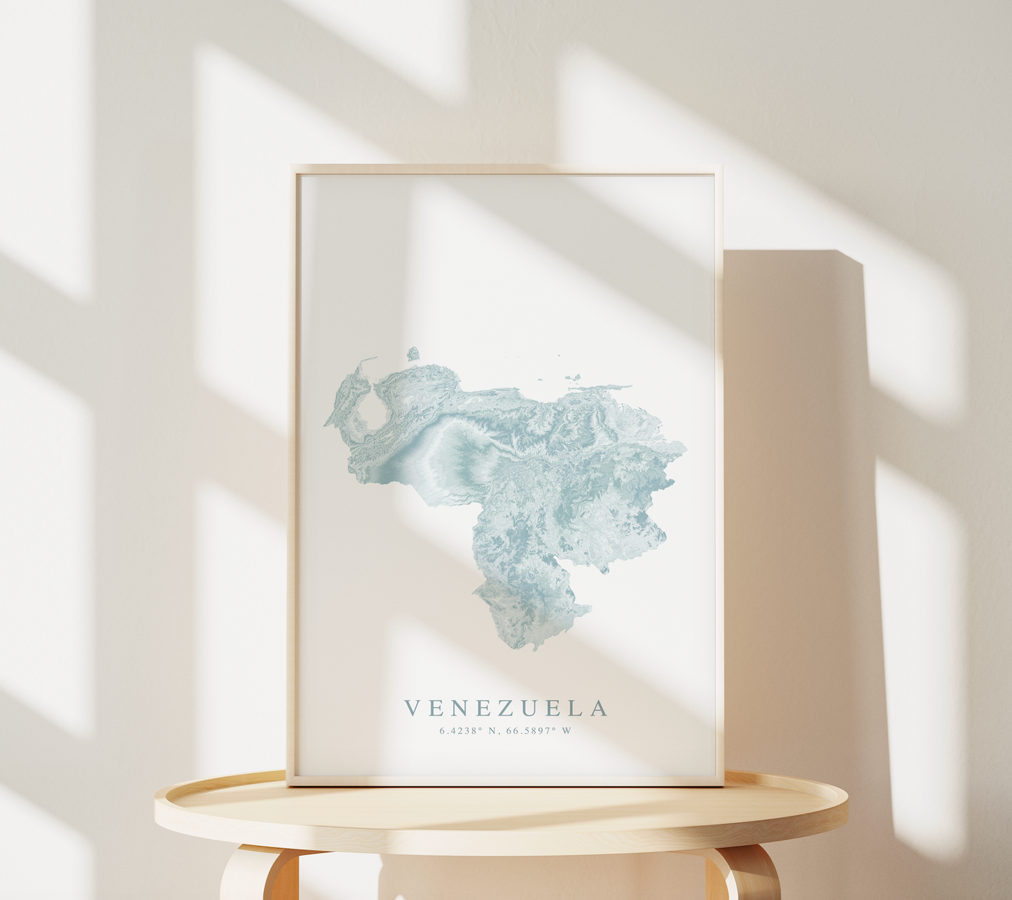 Venezuela Map Print