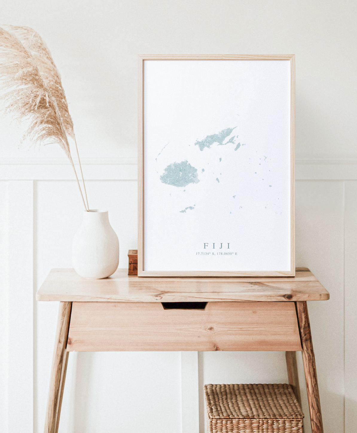 Fiji Map Print