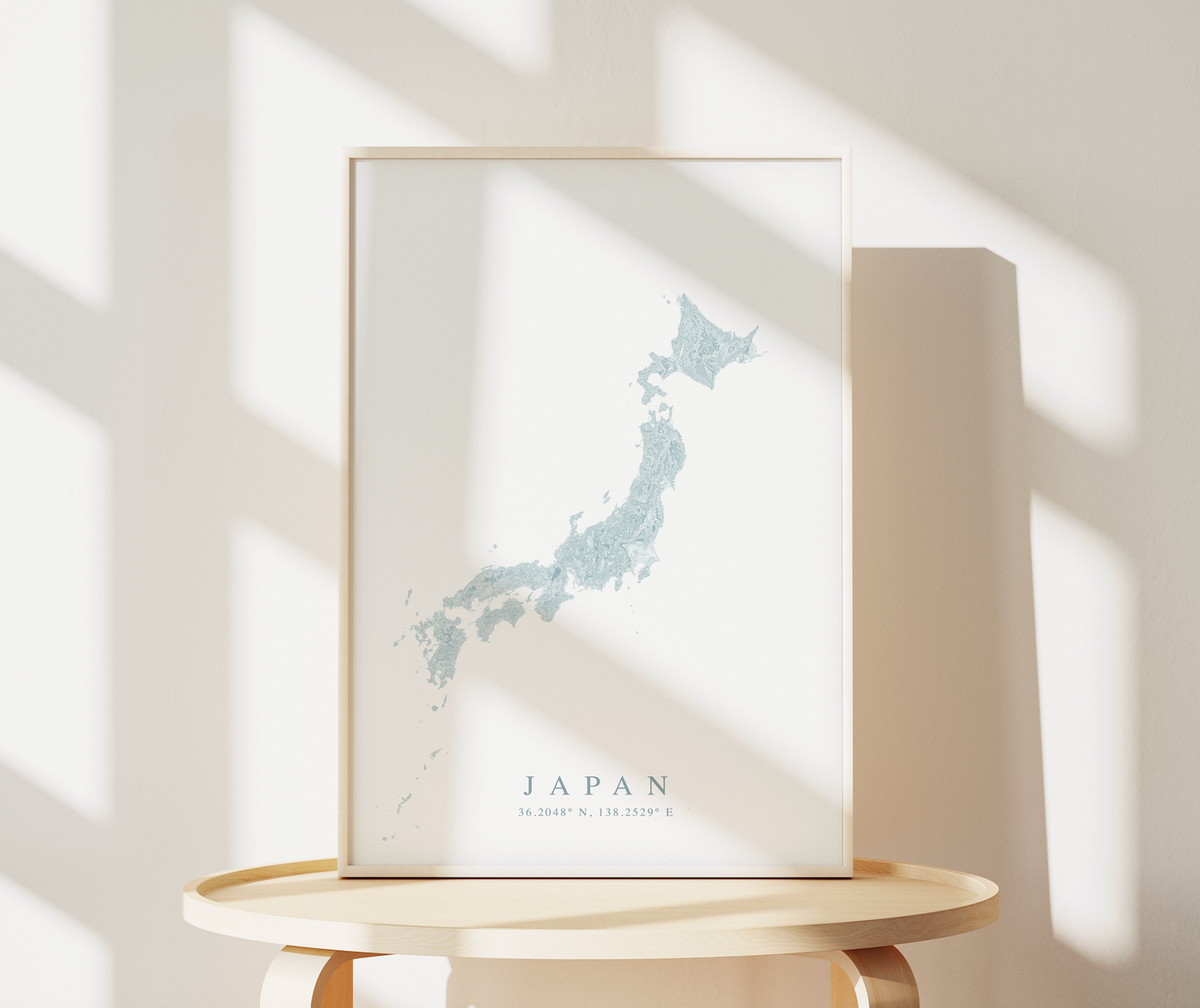 Japan Map Print