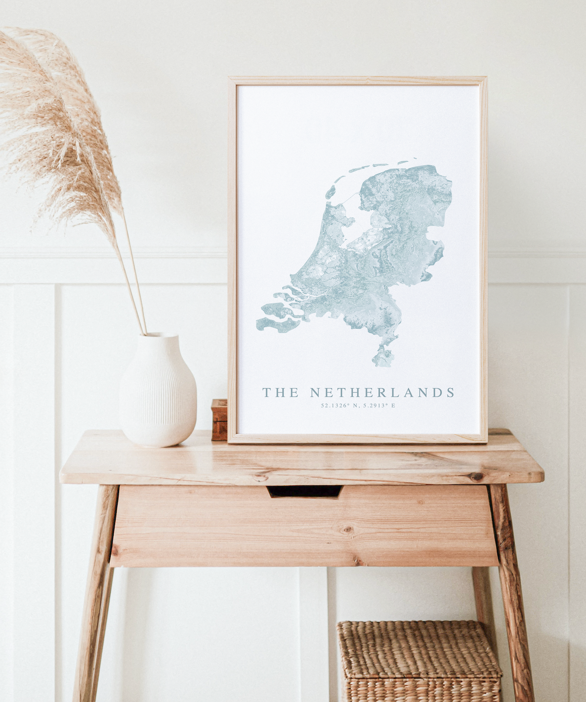 Netherlands Map Print