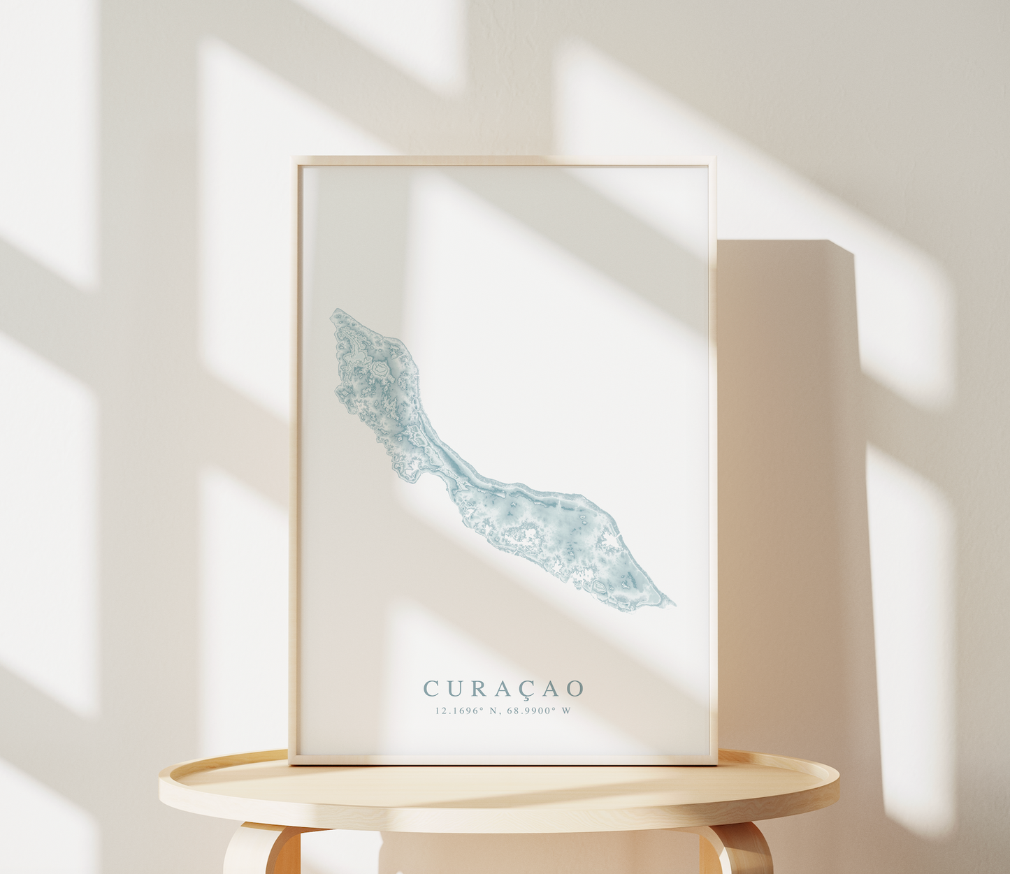 Curaçao Map Print