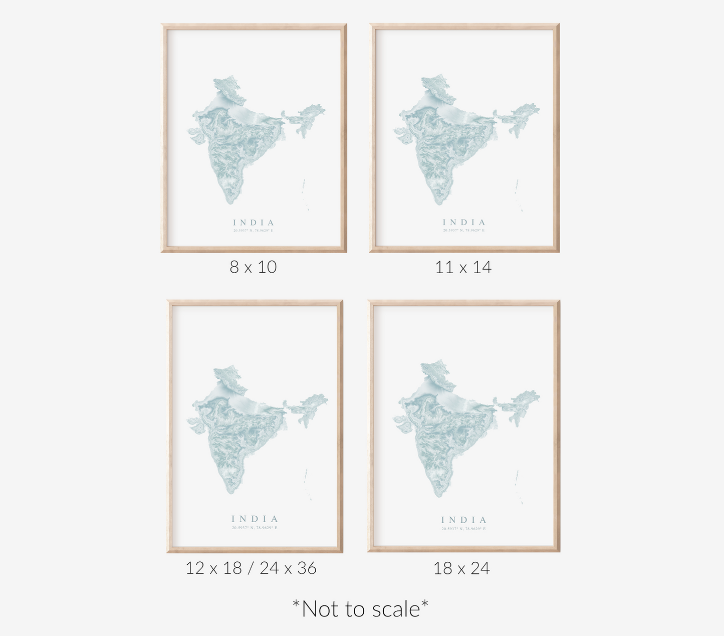 India Map Print