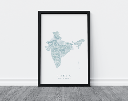 India Map Print