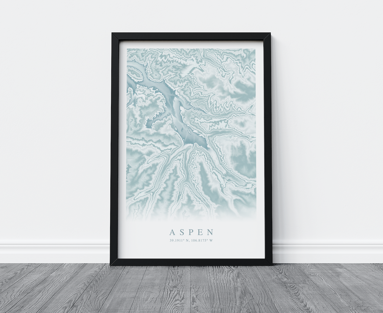 Aspen Map Print