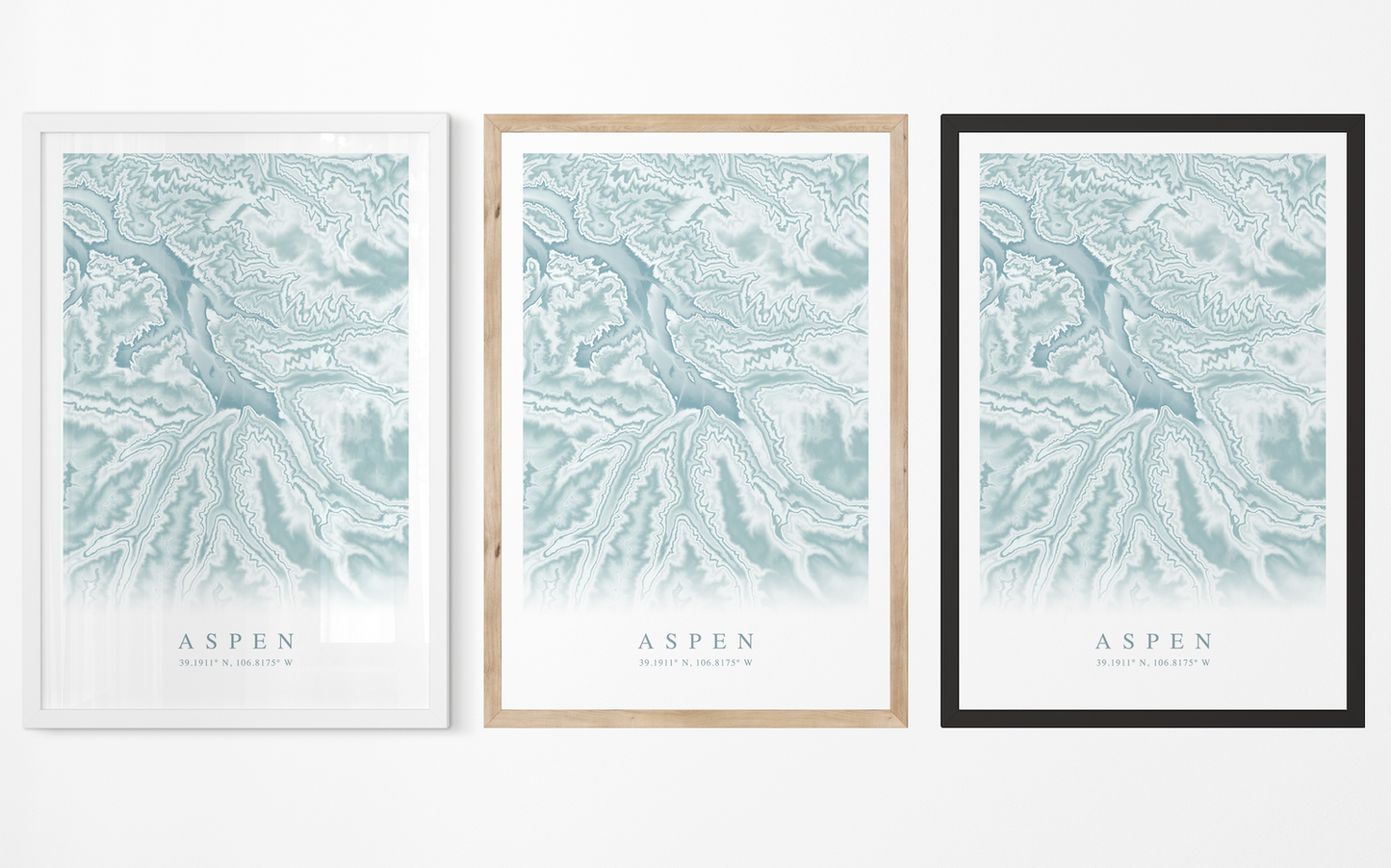 Aspen Map Print