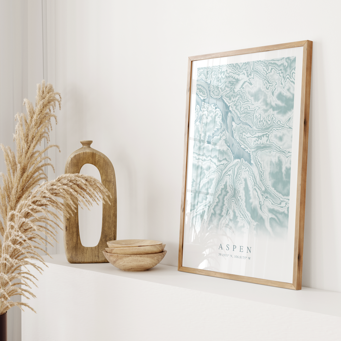 Aspen Map Print