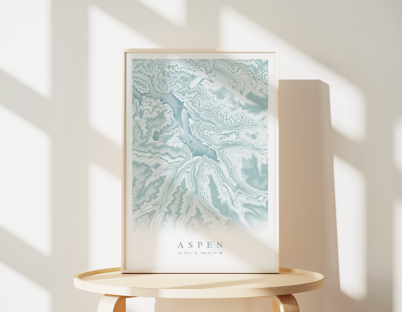 Aspen Map Print