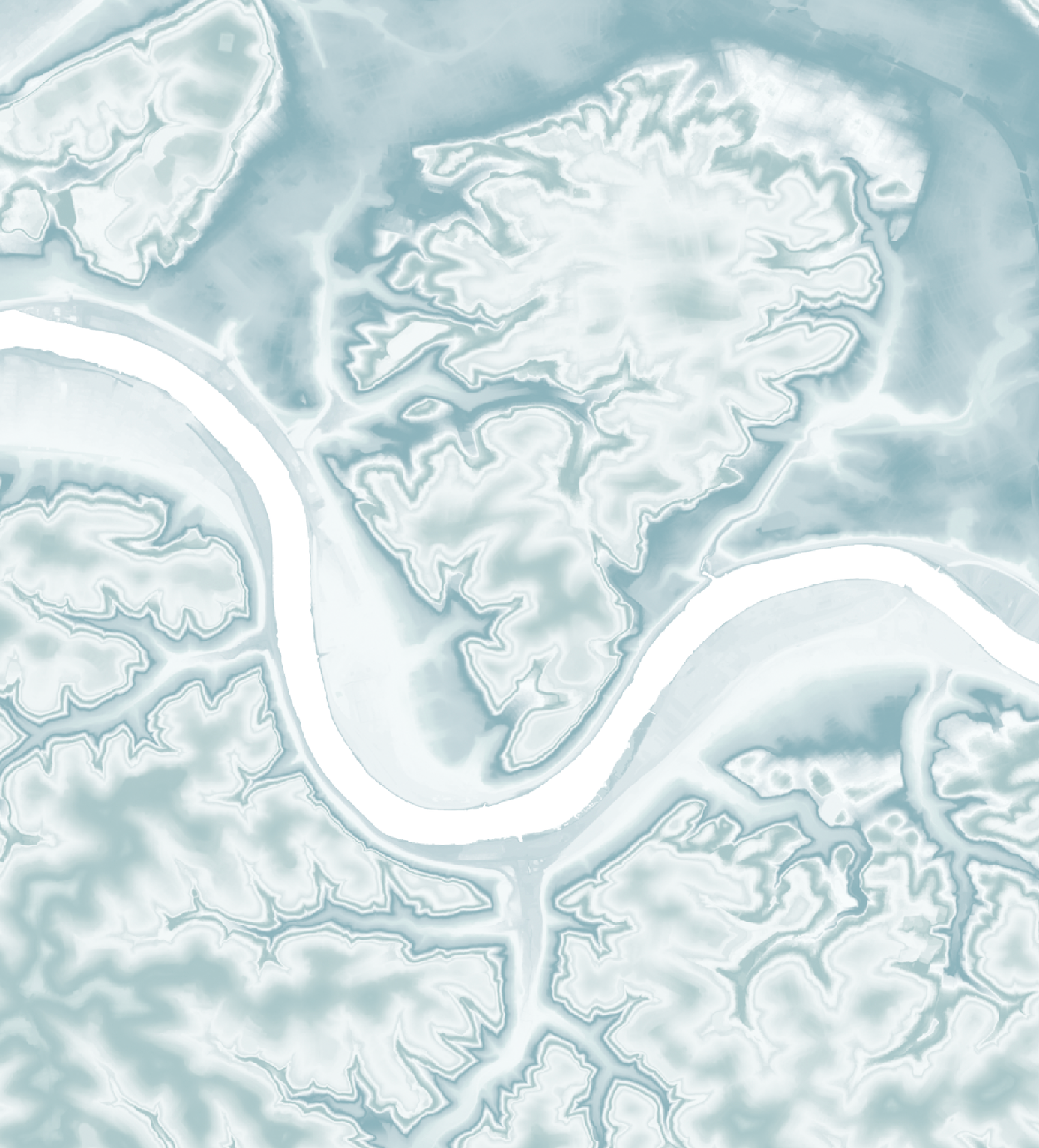 Pittsburgh Map Print