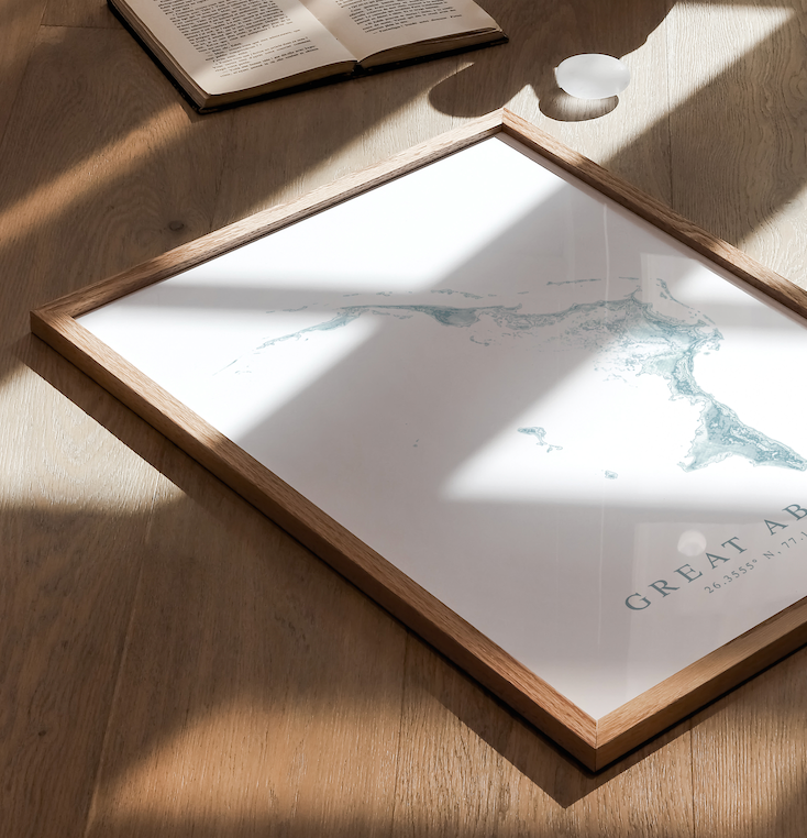 Great Abaco Map Print