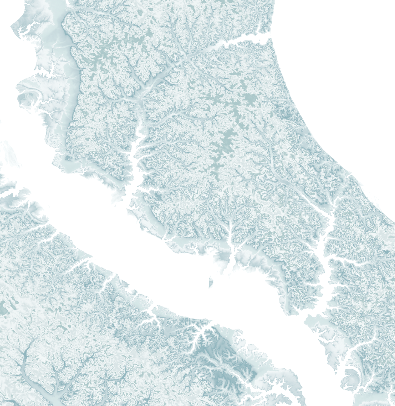 Calvert County MD Map Print