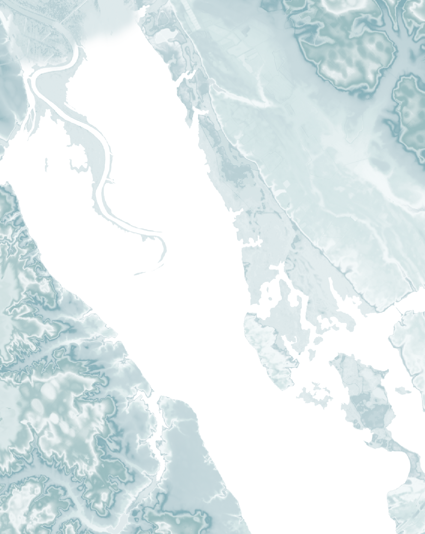 Lake Marion Map Print