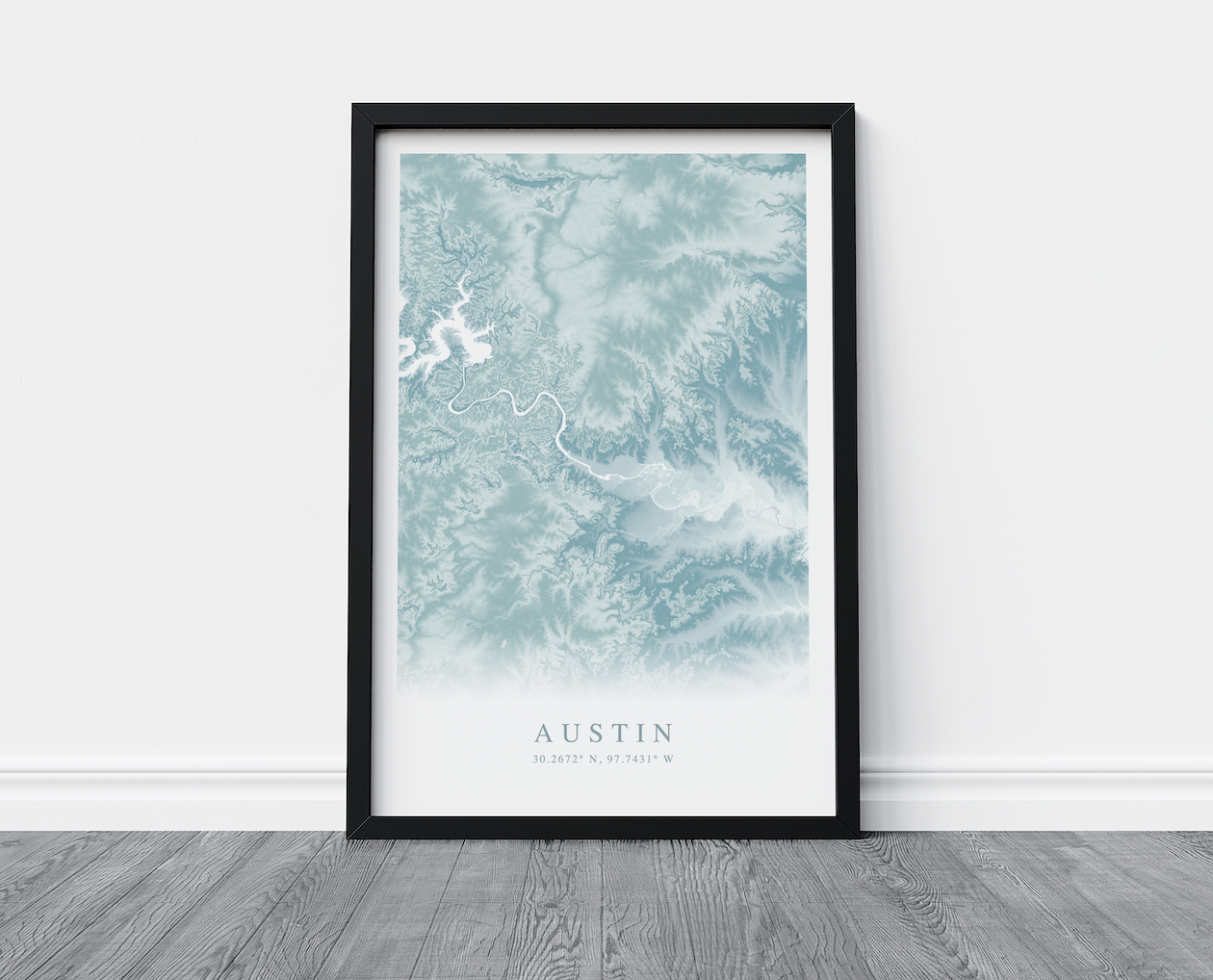 Austin Map Print