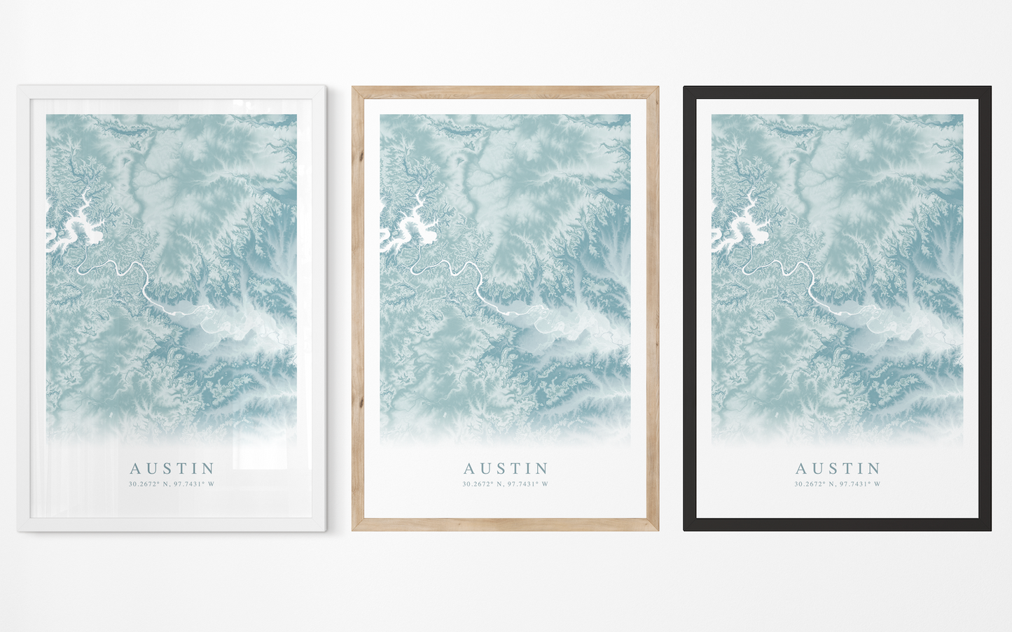 Austin Map Print