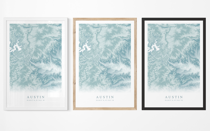 Austin Map Print