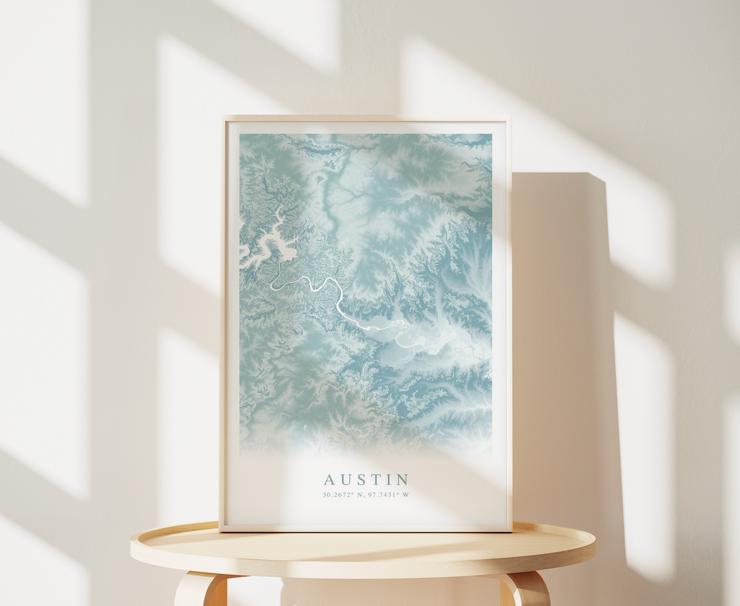 Austin Map Print