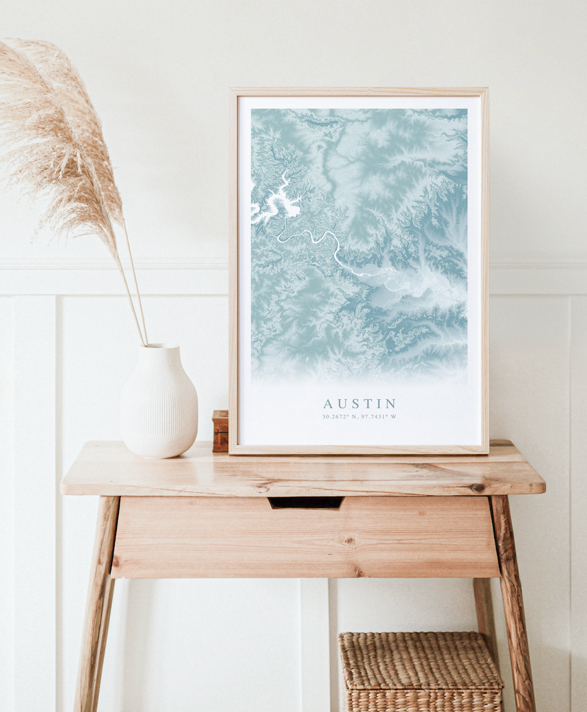 Austin Map Print