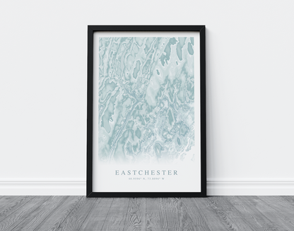 Eastchester Map Print