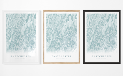 Eastchester Map Print