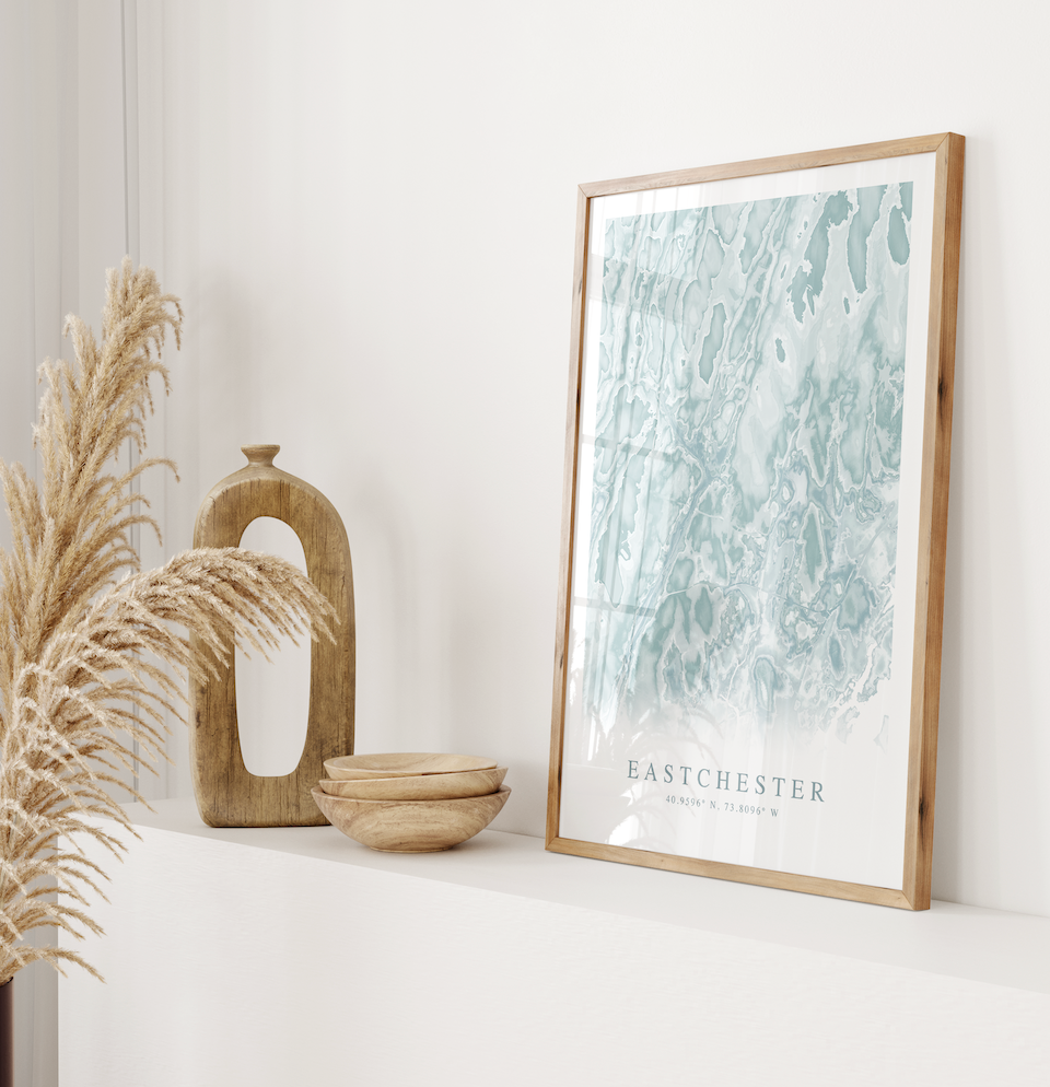 Eastchester Map Print