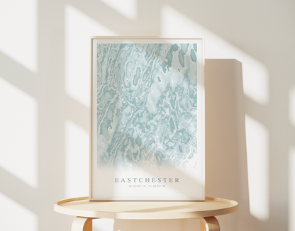 Eastchester Map Print