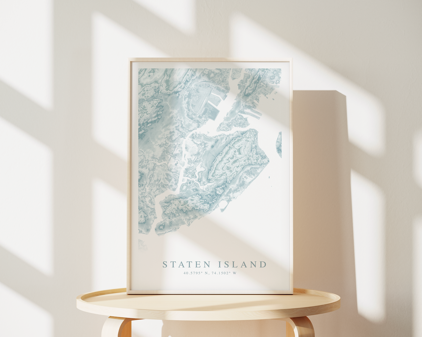 Staten Island Map Print