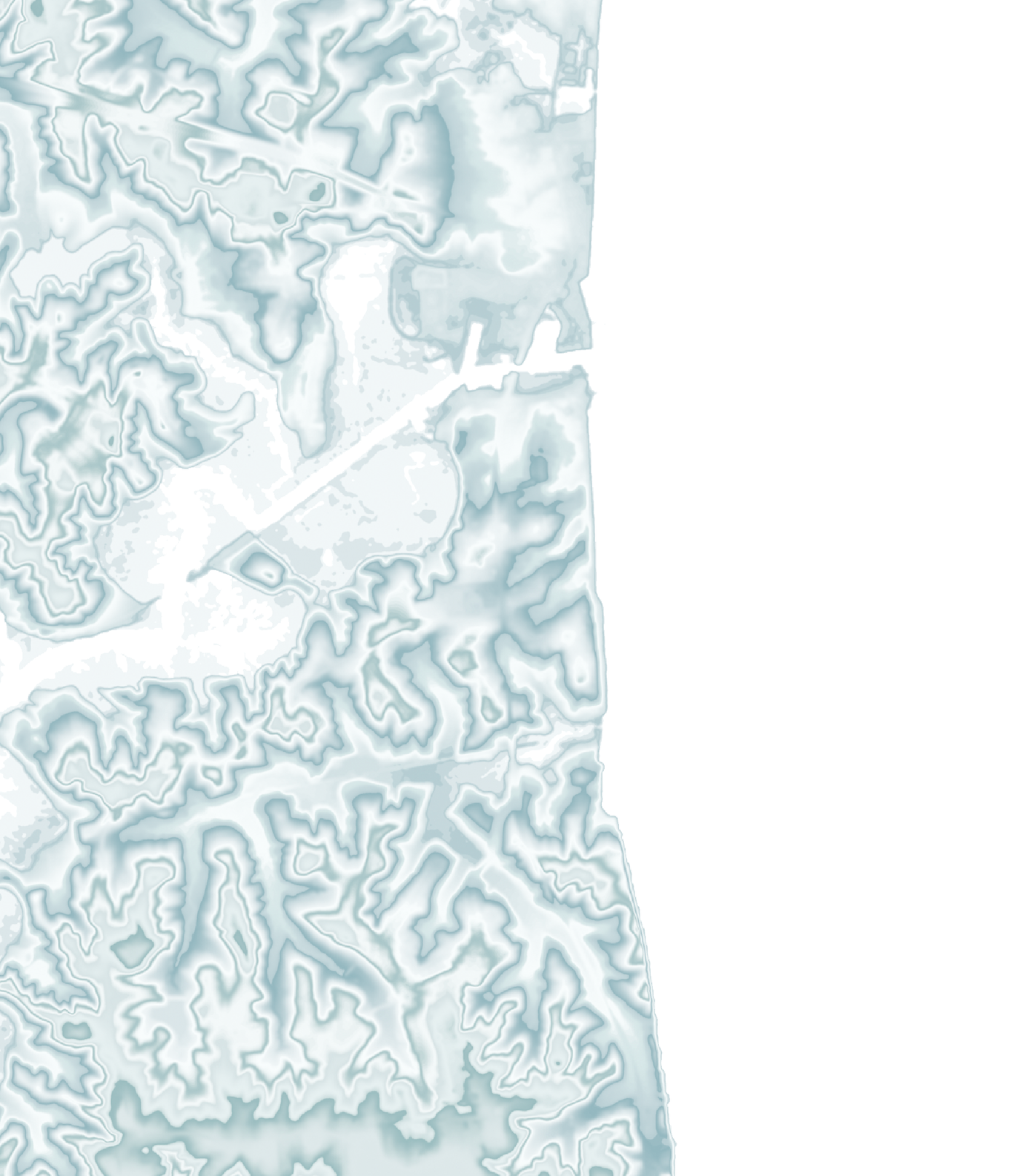 Chesapeake Beach Map Print
