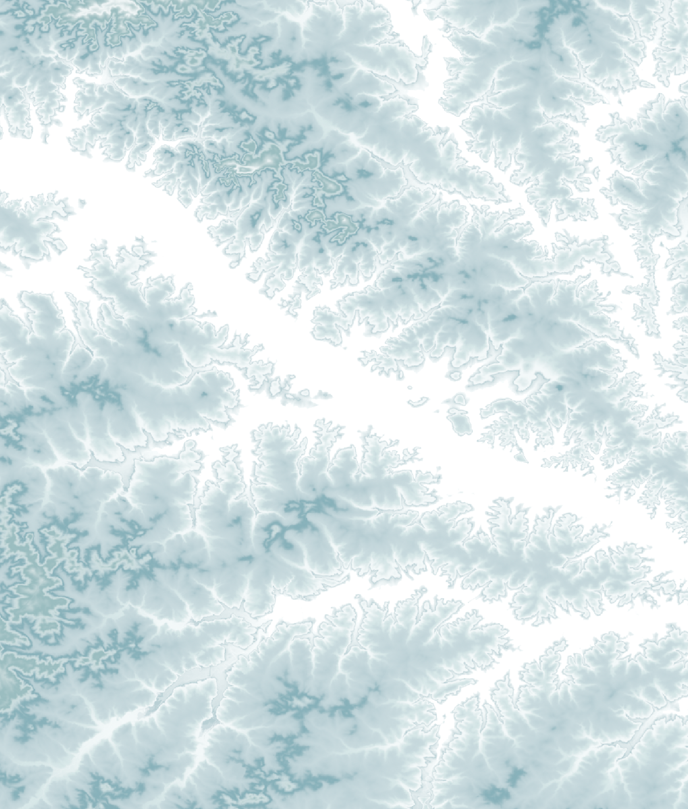 Clarks Hill Lake Map Print