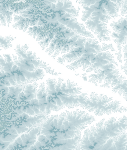 Clarks Hill Lake Map Print