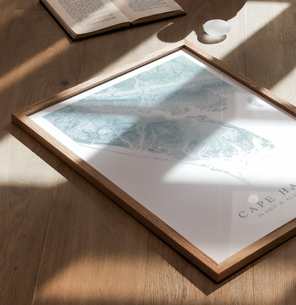 Cape Haze Map Print