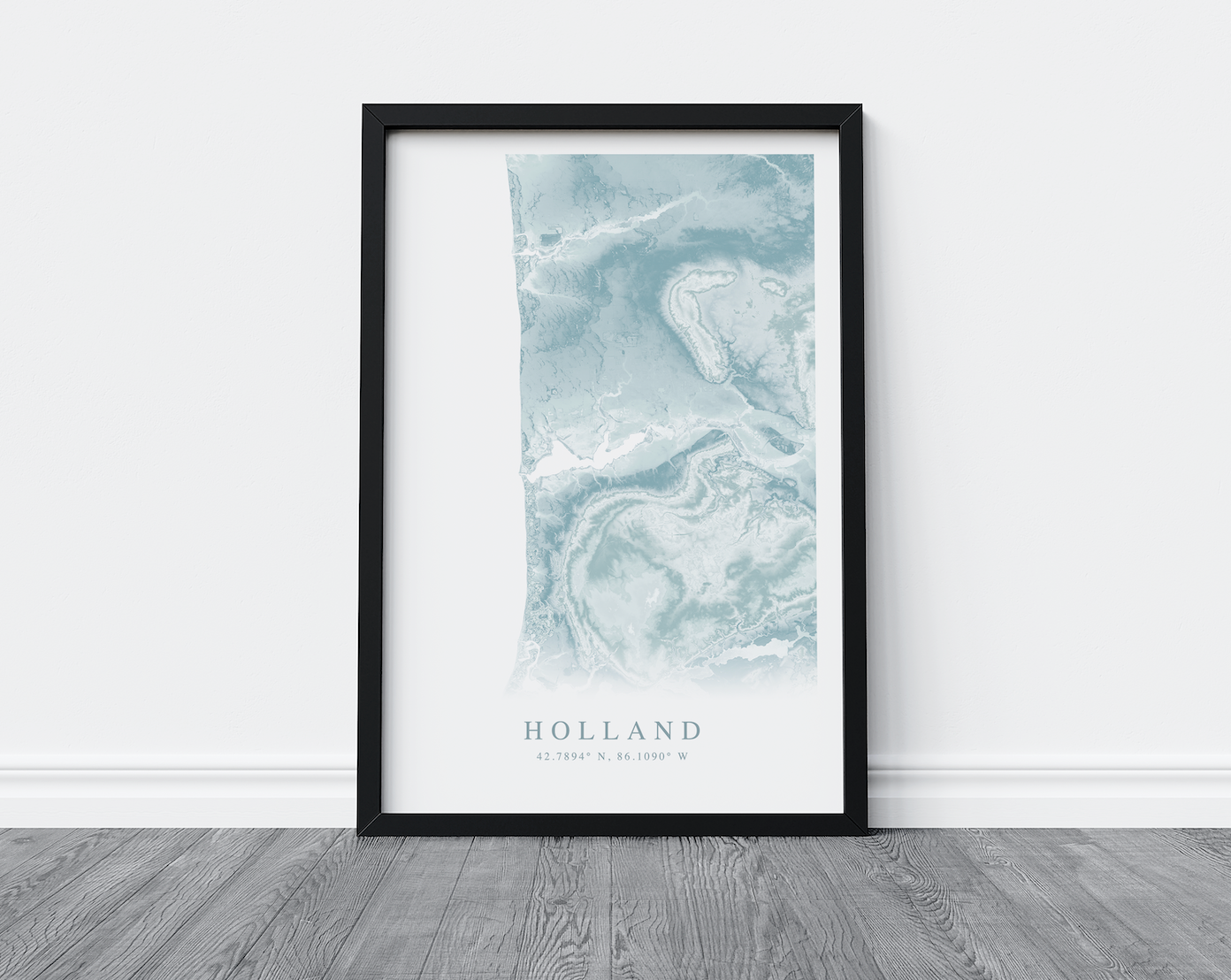 Holland MI Map Print