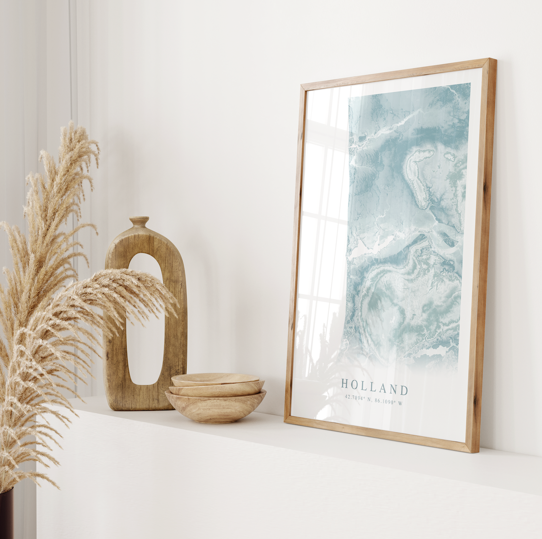 Holland MI Map Print