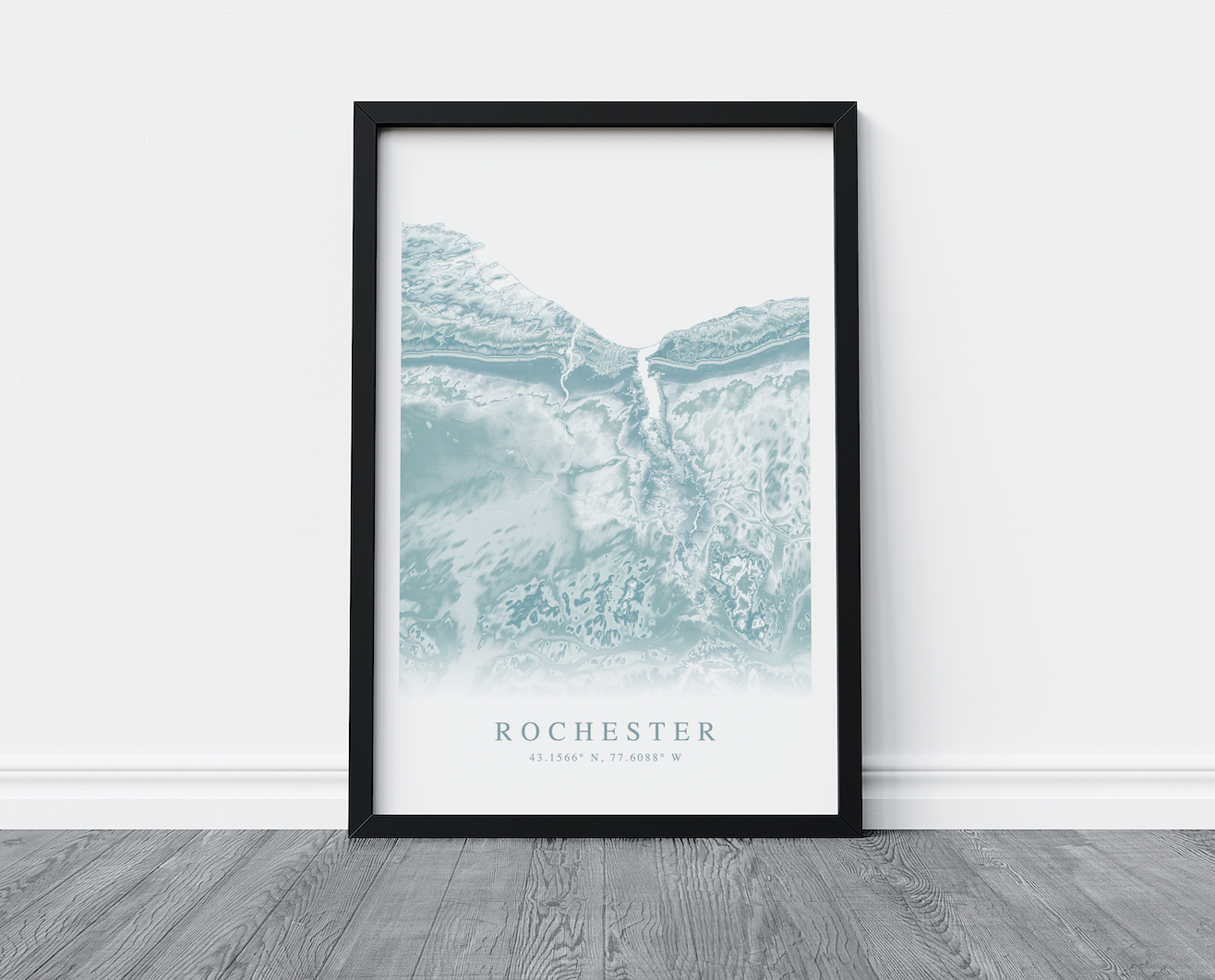 Rochester NY Map Print