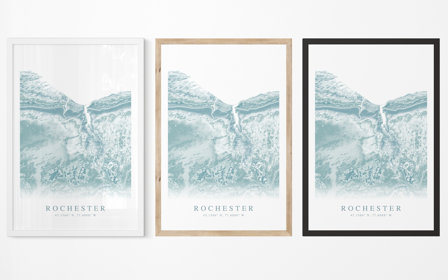 Rochester NY Map Print