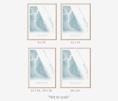 Sebastian Map Print
