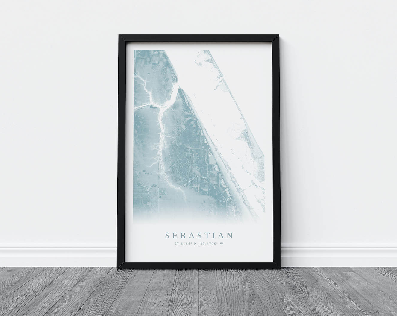 Sebastian Map Print