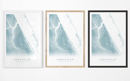 Sebastian Map Print