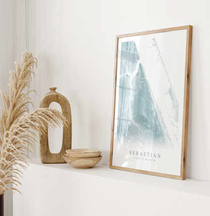 Sebastian Map Print