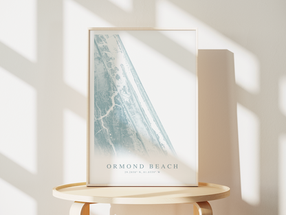 Ormond Beach Map Print