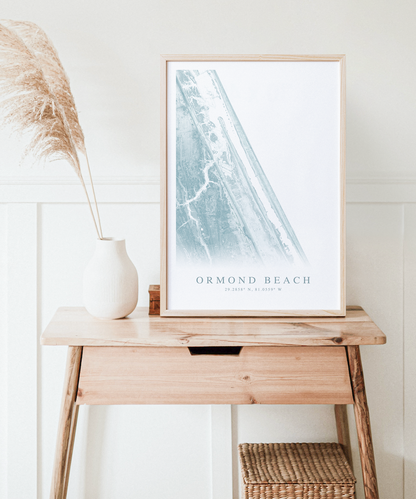 Ormond Beach Map Print