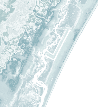 Litchfield Beach Map Print