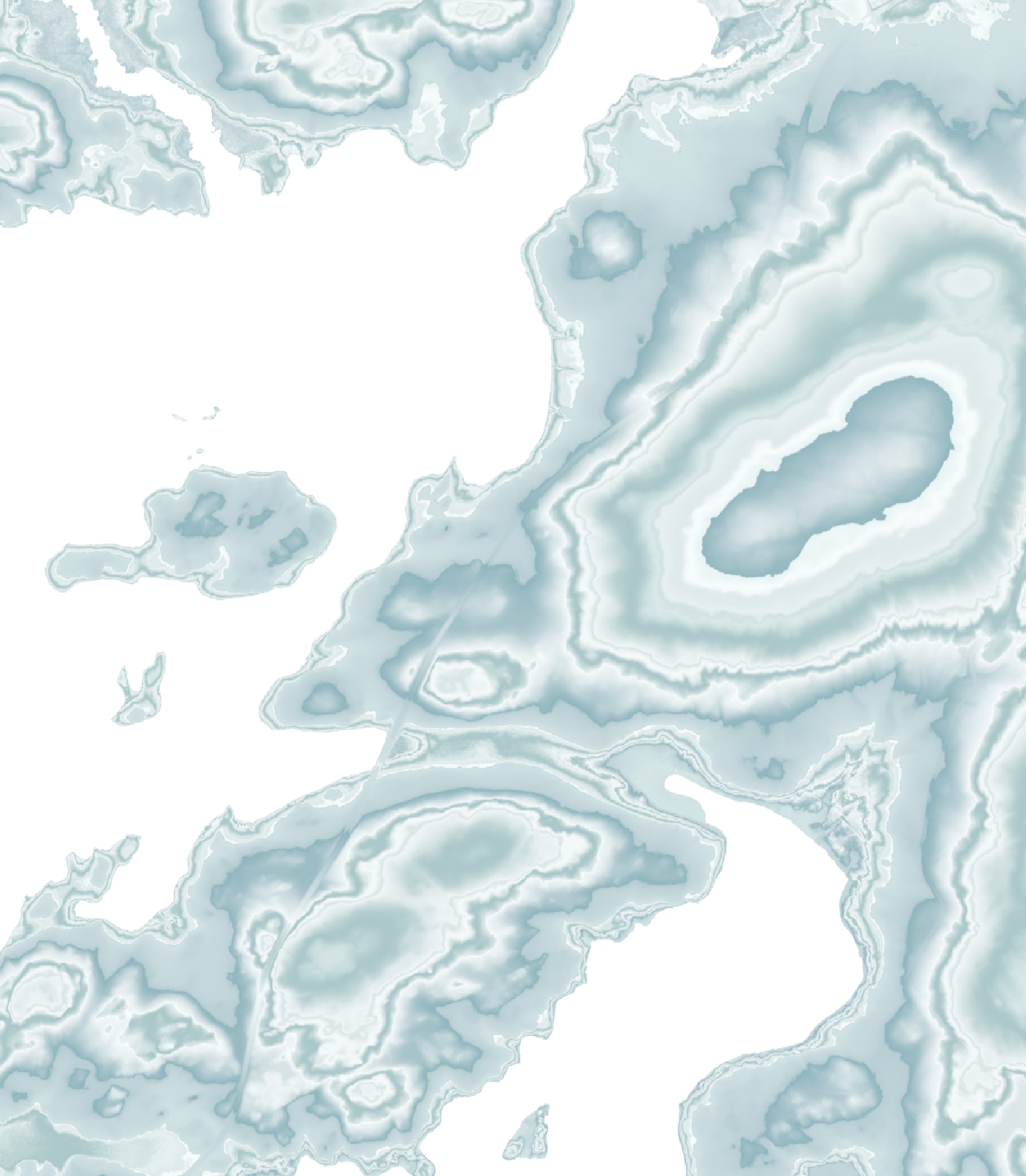 Saranac Lake Map Print