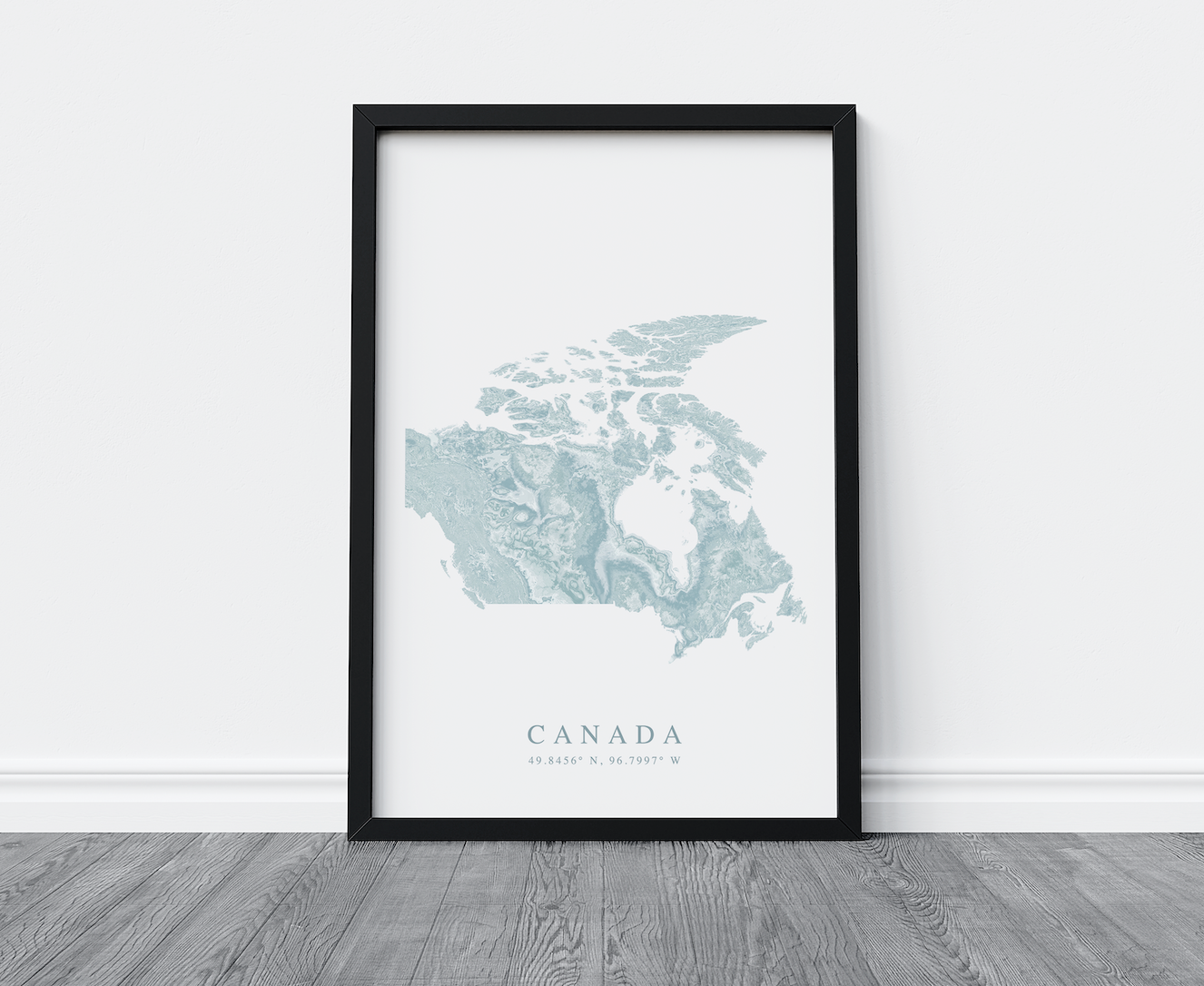 Canada Map Print