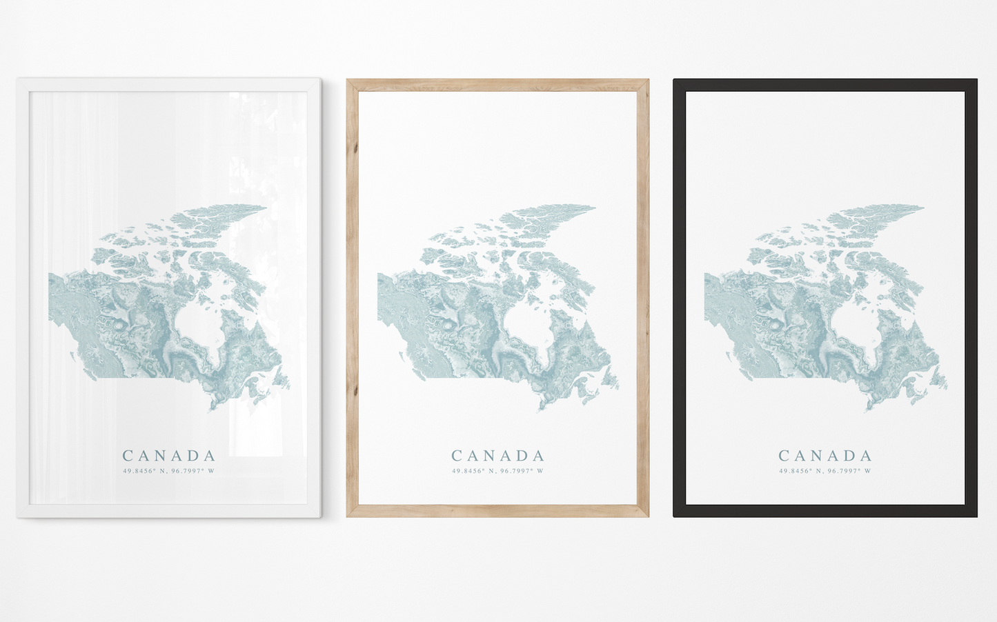 Canada Map Print